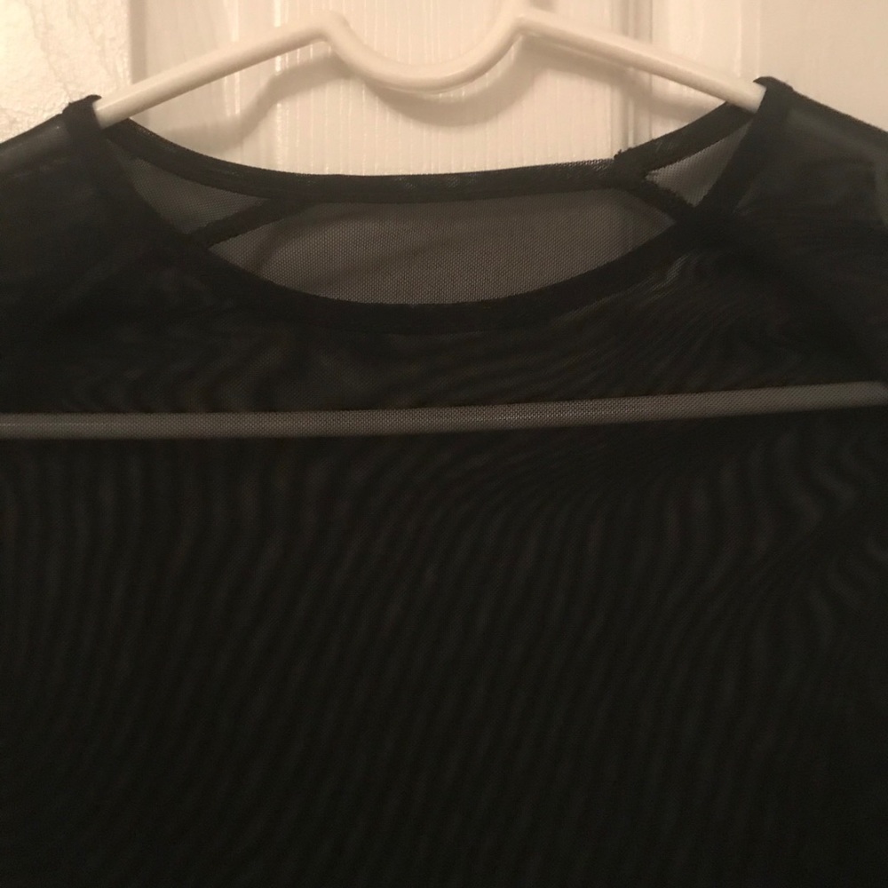 Black sheer top - Picture 5 of 6